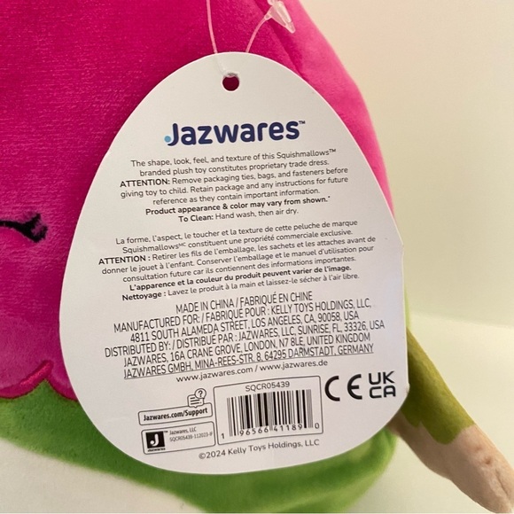 Squishmallows Na'lma The Hummingbird 9" Plush Stuffed Toy New With Tag - Picture 7 of 7